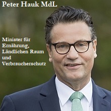 Portrait Minister Hauk Portrait Minister Hauk