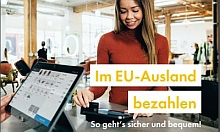 Titelseite der Broschüre im EU-ausland bezahlen